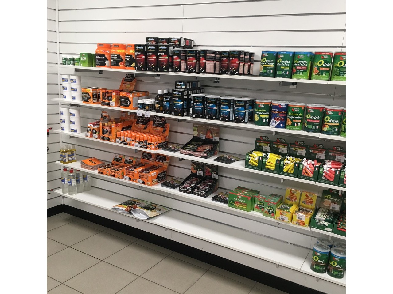 Magasin de vélo à Orléans rayon diététique 